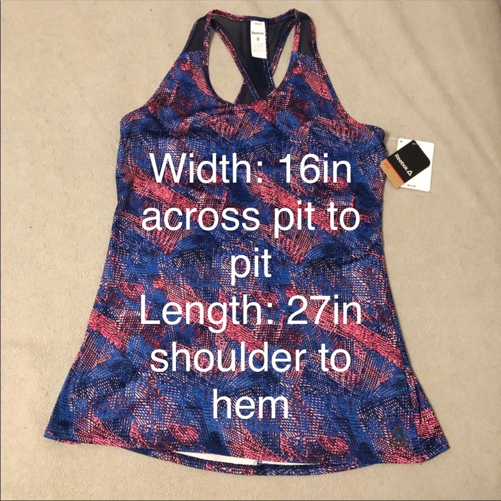 5️⃣ NWT! Reebok Speedwick crossback tank